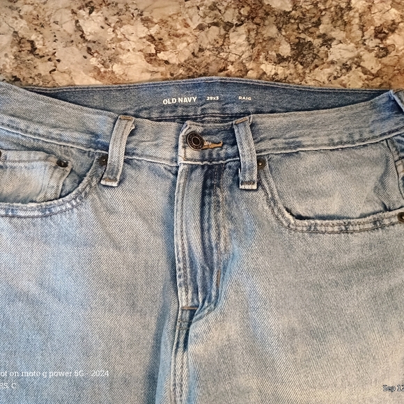 Old Navy Classic Blue Jeans 29x30 Men's Light Wash - Picture 5 of 6